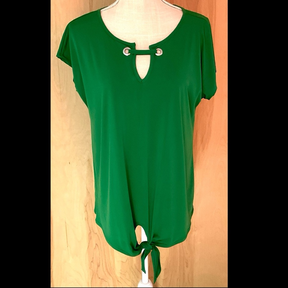 Espresso Short Sleeve Top Blouse - NWT